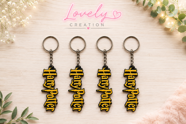 Harry Potter-Inspired Keychain | 3D Printed