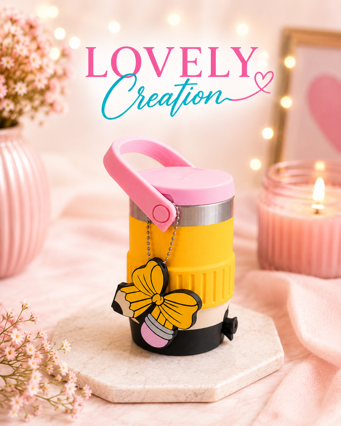 βοΈ Pencil Can Cooler Holder | School Edition
