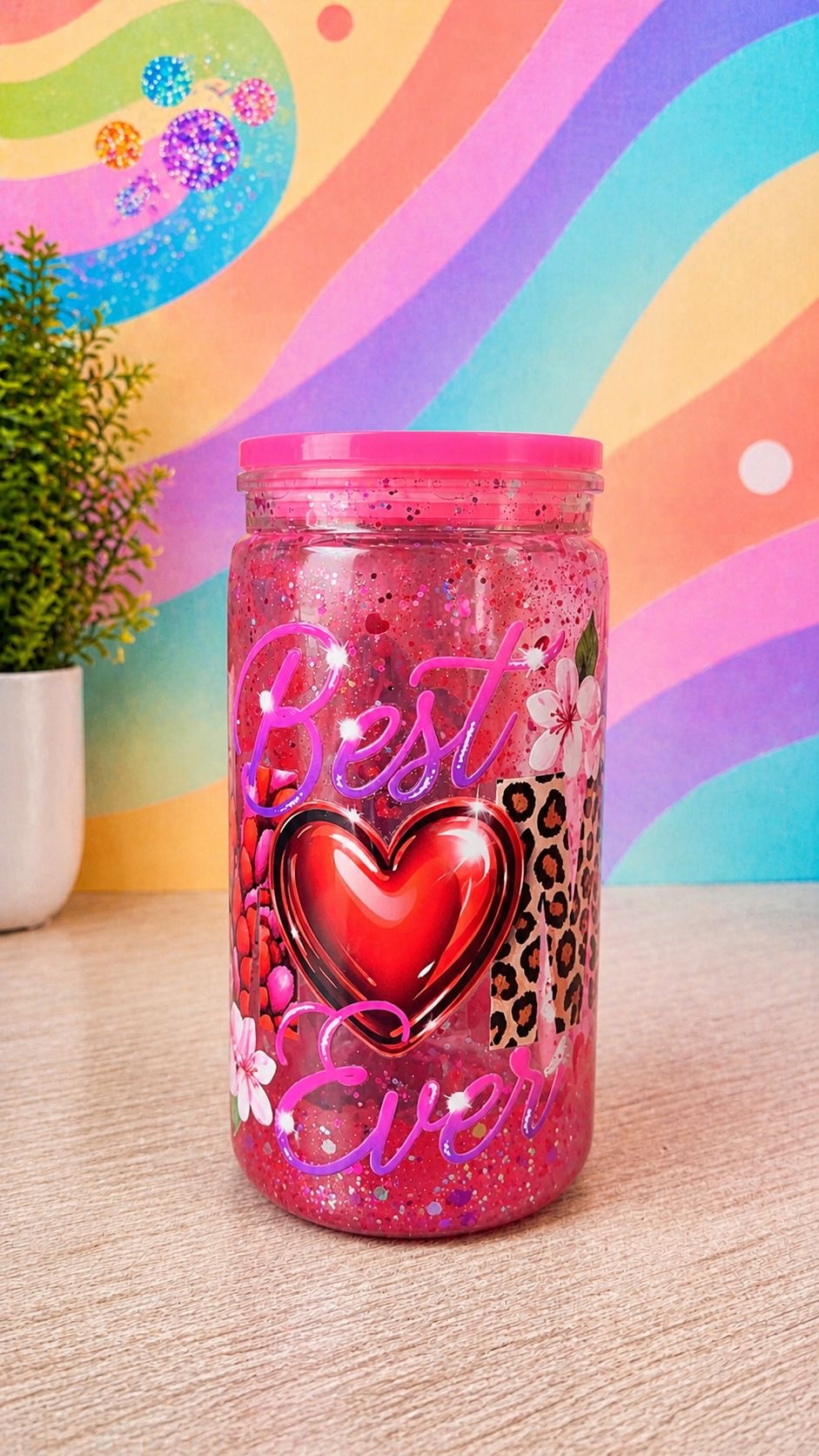 Best Mom Ever | 16 oz Lava Effect Tumbler