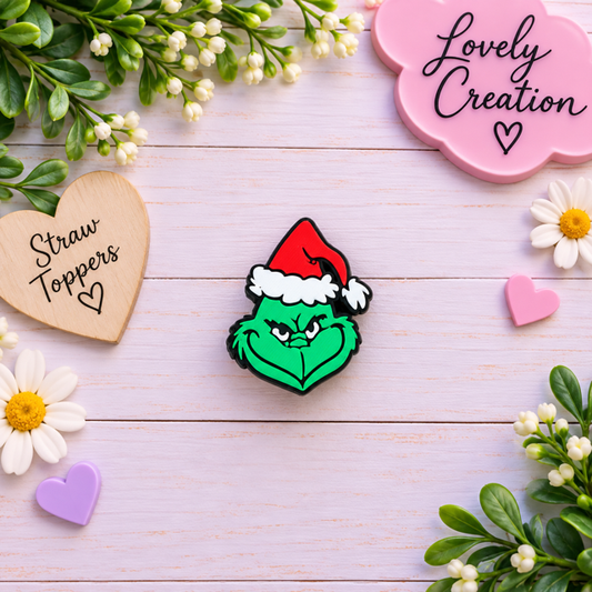Straw Topper Grinch