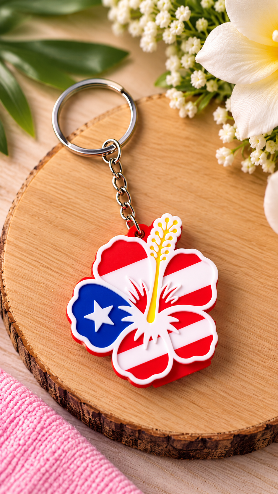 Keychain & Can opener Puerto Rican