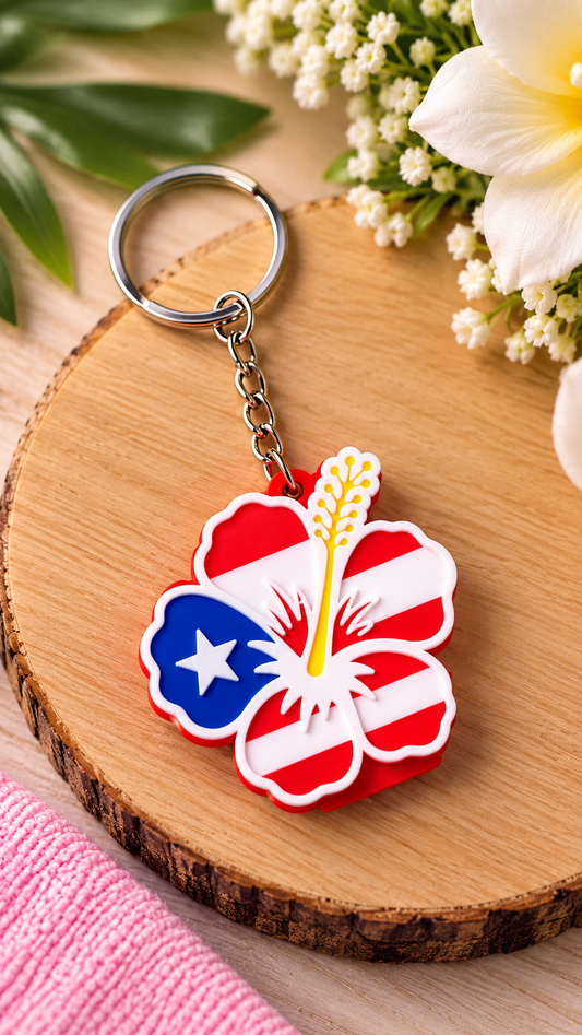 Keychain & Can opener Puerto Rican