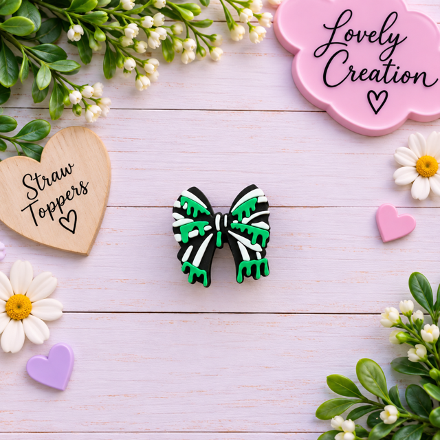 Straw Topper Bow
