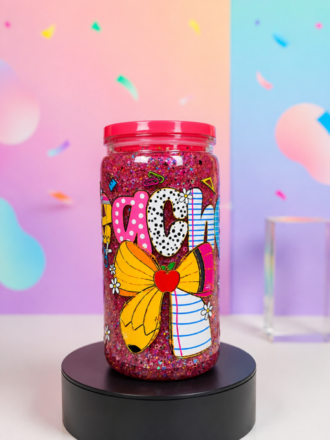 Teacher | Personalized Snow Globe Tumbler