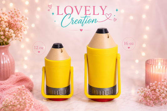 ✏️ Pencil Can Cooler Holder | 12 oz and 16 oz