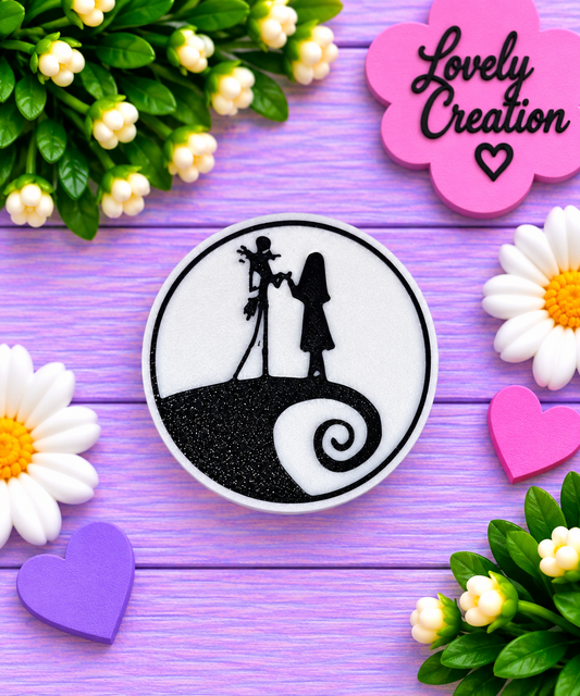 Straw Topper Jack Skellington