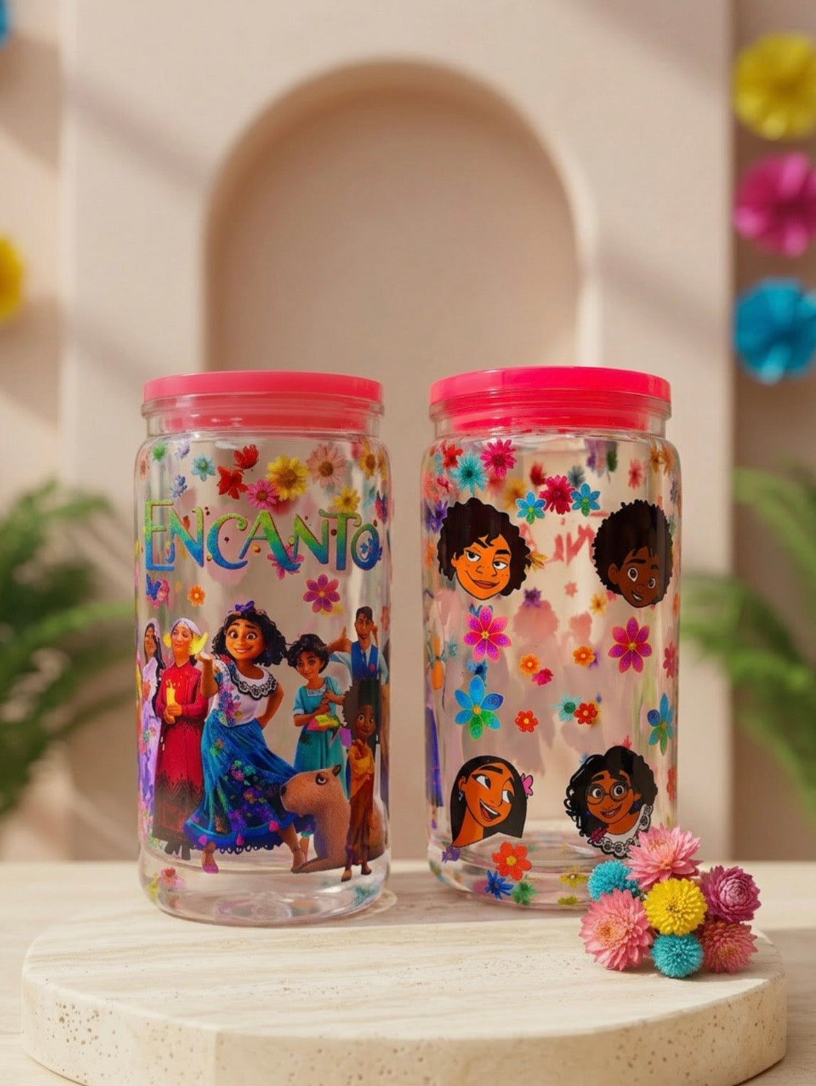 Encanto | Colorful Floral Tumbler